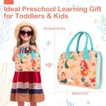 Teefrye Toddler Busy Board Montessori Toys for Toddlers 1-3 Year Old Educational Activity Book Board Sensory Travel Toys Ages 3-5 Preschool Learning Fine Motor Skills Toy Quiet Book Gift for Kids