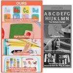 Teefrye Toddler Busy Board Montessori Toys for Toddlers 1-3 Year Old Educational Activity Book Board Sensory Travel Toys Ages 3-5 Preschool Learning Fine Motor Skills Toy Quiet Book Gift for Kids