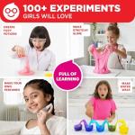 Science Experiment Kit for 4-8 Year Old Girls