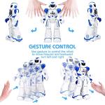 KingsDragon Robots Toy for Kids, RC Gesture Sensing Toy, Interactive Walking Singing Dancing Robot Birthday Presents for Boys Girls Age 6 7 8 9 Years Old