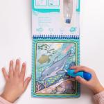 Melissa & Doug On The Go Water Wow! Mess Free Coloring Book, Reusable Water-Reveal Activity Pad, Under The Sea, Travel Toys, Party Favors, for Toddlers & Kids Ages 3+ - FSC Certified