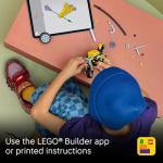 LEGO Technic Yellow Motorcycle Toy - Building Toy for Boys & Girls, Ages 7+ - Model Kit with Detailed Features - Bedroom Decor for Kids - Gift for Birthdays - 42225