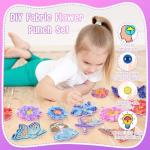 Poke Art for Kids Ages 4-8 - DIY Crafts Kit Flower Bouquet 6 7 8 9 10 11 12 Year Old Girl Birthday Gifts Present - Toys for Ages 5-7 - Christmas Stocking Stuffers Mess-Free Children Creative Activity
