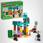 LEGO Minecraft The Illager Desert Patrol Toy Figures and Playset - Building Minecraft Toy for Kids, Boys and Girls, Ages 7+ - with 4 Figures for Pretend Play - Gift Idea for Birthdays - 21267