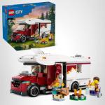 LEGO City Holiday Adventure Camper Van Building Toy Set - Vacation Toy for Kids, Boys and Girls, Ages 6+ - Includes 3 Minifigures and Accessories - Gift Idea for Birthdays & Holidays - 60454