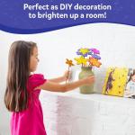 Skillmatics Poke-in Art - Flower Bouquet, Mess-Free Creative Activity, DIY Wood Craft Kits, Gifts for Girls & Boys Ages 4, 5, 6, 7, 8, 9