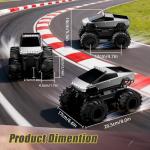 Remote Control Car, 1:18 Amphibious RC Cars, 4WD All Terrain Off-Road Pickup, 2.4GHz Waterproof Cyber Truck, 360° Rotatable Monster Truck Toys for Boys Christmas Birthday Gifts Age 6 7 8 9 10-13+