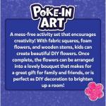 Skillmatics Poke-in Art - Flower Bouquet, Mess-Free Creative Activity, DIY Wood Craft Kits, Gifts for Girls & Boys Ages 4, 5, 6, 7, 8, 9