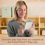 Fisher-Price Wood Montessori Toy Stacking Shapes, American Montessori Society Seal of Excellence, 16-Piece Wooden Learning Activity & Expert Play Tips for Kids Ages 2+ Years