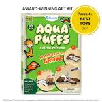 Skillmatics Aqua Puffs - 3D Art Kit, Animals, Easter Basket Stuffers, Mess-Free Paint by Number Craft for Kids, DIY Color & Inflate Activity, Creative Gift for Girls & Boys Ages 4, 5, 6, 7, 8, 9, 10