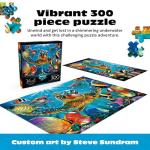 Buffalo Games - Steve Sundram - Tiny Bubbles - 300 Piece Jigsaw Puzzle For Adults -Challenging Puzzle Perfect for Game Nights - Finished Size is 21.25 x 15.00