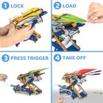 Smartivity DIY 2in1 Hydraulic Airplanes & Darts Launcher STEM Toy for Kids Ages 6 to 14 Years I Christmas, Birthday Gifts for Smart Kids | DIY Science Kit for Boys & Girls 6, 8,10,12,14 Years Old