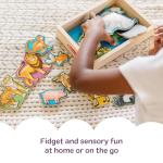 Melissa & Doug Wooden Animal Magnets Set (20 Pieces) – Farm, Zoo & Pet Fridge Magnets in Storage Box – Montessori Preschool Learning Toys for Toddlers & Kids Ages 2+ - FSC-Certified