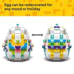 LEGO Decorative Easter Egg Building Toy for Girls & Boys - Springtime Craft Activity for Kids, Ages 8+ - Basket Stuffer or Gift Idea for Easter - 40816