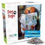 Buffalo Games - Lucia Heffernan - Dog Gone Funny - 750 Piece Jigsaw Puzzle For Adults -Challenging Puzzle Perfect for Game Nights - Finished Size is 24.00 x 18.00