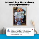 Buffalo Games - Lucia Heffernan - Dog Gone Funny - 750 Piece Jigsaw Puzzle For Adults -Challenging Puzzle Perfect for Game Nights - Finished Size is 24.00 x 18.00