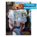 Buffalo Games - Lucia Heffernan - Dog Gone Funny - 750 Piece Jigsaw Puzzle For Adults -Challenging Puzzle Perfect for Game Nights - Finished Size is 24.00 x 18.00