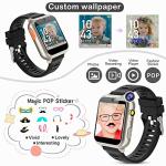 Tixpc Kids Smart Watch Boys with 39 Puzzle Games HD Touch Screen Camera Music Player Pedometer Alarm Clock Calculator Flashlight 12/24 hr Gift for 4-12 Year Old Boys Toys