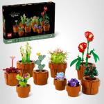LEGO Botanicals Tiny Plants - Artificial, Fake Indoor Plant Building Set for Home, Kitchen, Desk Decoration, Adults Ages 18+ - Gift for Birthdays - 10329