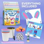 Arts and Crafts for Toddlers & Kids Ages 3-5 – Paper Cup Craft Kit, 8 Animal Projects – Fun Preschool Activity for Girls & Boys