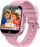 wepfum Kids Smart Watch for Girls Ages 5-12 with 32 Games, HD Touch Screen, Camera, Video/Audio Recording, Music Player, Alarm Clock 12/24, Christmas Birthday Gifts Toys for Girls Ages 4 5 6 7 8 9 10