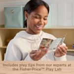 Fisher-Price Wood Montessori Toy Object Permanence Box Sort & Find, American Montessori Society Seal of Excellence, Wooden Shape-Sorter Learning Activity for Baby Ages 1+ Years (Amazon Exclusive)