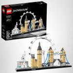 LEGO Architecture London Skyline Collection 21034 Building Set Model Kit and Gift for Kids and Adults (468 pieces)
