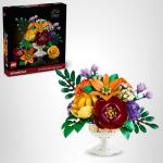 LEGO Botanicals Flower Arrangement Artificial Flowers Building Set - Decor for Table Display - Gift for Birthdays - Unique Bouquet for Adults, Ages 18+ - 10345