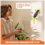 HEX Bots Glow-in-The-Dark Gecko with Official Wall Climber Technology, Rechargeable Remote Control Robot Kids Toys, Prank Toys for Boys & Girls Ages 4 & Up