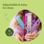 Melissa & Doug Design-Your-Own Bracelets with 100+ Sparkle Gem & Glitter Stickers, Kids Snap Bracelets, Stickers & Jewelry Crafts, Preschool Toys for Girls & Boys Ages 4+