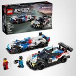 LEGO Speed Champions BMW M4 GT3 & BMW M Hybrid V8 Race Cars, BMW Toy for Kids with 2 Buildable Models and 2 Driver Minifigures, Car Toy Birthday Gift Idea for Boys and Girls Ages 9 and Up, 76922