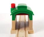 Wooden Train Garage Toy for Kids Age 3+