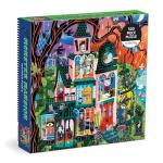 Mudpuppy Monster Mansion – 500 Piece Family Jigsaw Puzzle Featuring Bold and Spooky Illustrations of A Haunted Mansion Filled with Goblins Ghouls and Monsters (Amazon Exclusive)