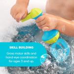 HABA Toddler Bath Toys: Bubble Bath Kids Whisk - for Kids' Sensory Play, Motor Skills, and Bath Time Fun, Blue