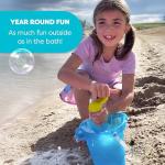 HABA Toddler Bath Toys: Bubble Bath Kids Whisk - for Kids' Sensory Play, Motor Skills, and Bath Time Fun, Blue