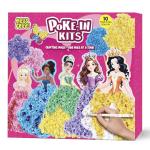 Poke Art Princess Kit Gift 10 Pcs Set,Crafts For Kids Ages 4-8, Diy Craft Kits With & Arts And Crafts For Kids.4, 5, 6, 7, 8, 9,10 Christmas Thanksgiving Birthday Gift Stitch Gifts For Girls