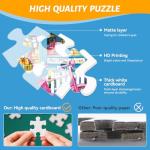 500 Piece Puzzle for Adults – Coastal Flowers and Ocean View Jigsaw Puzzle for Family and Adults – Relaxing Nature Puzzle, 20.5 x 15 in