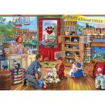 RoseArt - Back to The Past - Pet Store Friends - 1000 Piece Jigsaw Puzzle for Adults