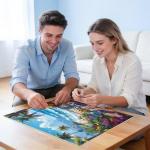 Jigsaw Puzzles for Adults 500 Pieces, Interlock Perfectly Letter on Back No Dust, Home Decor Birthday Party Gift Toy for Men Women Elders Seniors, 1:1 Poster Educational Toys & Games | 20.5 x 15 in