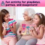 PURPLE LADYBUG Mermaid Headband Kit - Mermaid Gifts for Girls 4-6, Girl Toys and Crafts for Girl Ages 6-8, Birthday Gift, Hair Accessories for Girls, Christmas Gifts