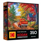 RoseArt - Kodak - Maine Road 350 Piece Jigsaw Puzzle, Scenic Autumn Landscape Puzzle for Adults