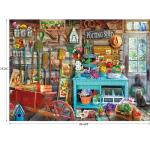 RoseArt - Hobby Haven - The Potting Shed - 1000 Piece Jigsaw Puzzle for Adults