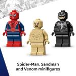 LEGO Marvel Epic Battle: Spider-Man vs. Sandman Building Toy for Boys & Girls - Super Hero Playset W/Venom, Sandman, & Spider-Man Minifigures - Gift Idea for Birthdays - Ages 9+ - 76334