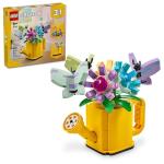 LEGO Creator 3 in 1 Flowers in Watering Can Building Toy - Fun, Creative Activity for Kids, Girls and Boys, Ages 8+ - Gift for Birthdays - Building Options for Rain Boots or Birds - 31149