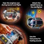 LEGO Star Wars SMART Play: Darth Vader’s TIE Fighter Interactive Building Toy - All-in-One Set - Reacts to How You Move and Play with a SMART Brick - Gift for Boys, Girls and Kids Ages 8+ - 75421