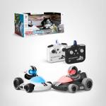 Sharper Image® Motor Battles RC Team Battle Racers – Remote Control Combat Cars with LED Lights & Damage Indicators for Multiplayer Action| RC Stunt Bumper Car Fighting Game| Toy Gift for Boys Kids