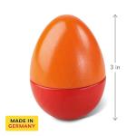 HABA Fun with Sounds Wooden Eggs – Easter Basket Stuffers for Toddlers & Kids – 5 Acoustic Sounds, Montessori Sensory Toys, Easter Gifts, Made in Germany for 2 yrs+