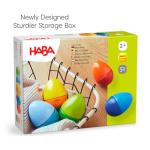 HABA Fun with Sounds Wooden Eggs – Easter Basket Stuffers for Toddlers & Kids – 5 Acoustic Sounds, Montessori Sensory Toys, Easter Gifts, Made in Germany for 2 yrs+