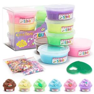 YasTant Fluffy Cloud Slime Kit for Kids