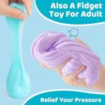 YasTant Fluffy Cloud Slime Kit for Kids